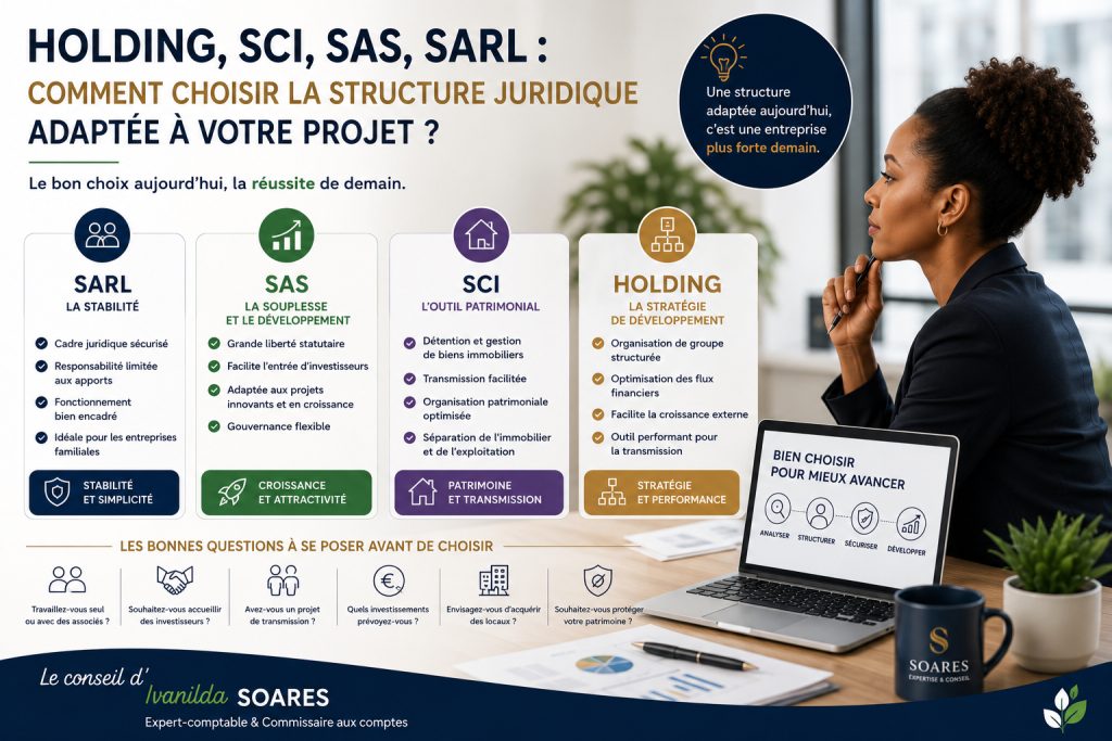 choisir structure juridique entreprise